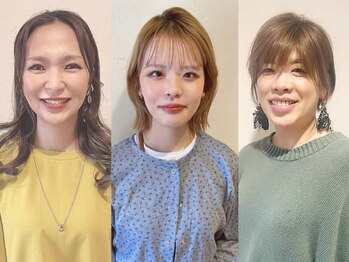 ミリール (Mireel)の写真/女性スタイリストだからこそ対応できる繊細なオーダー☆細かいこだわりやわがままも遠慮なくお伝えください