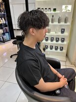 アイズ 海老名(AIZU) ツイストスパイラルパーマ メンズパーマ マッシュパーマ 眉毛