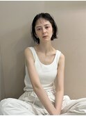 大人のオン眉ボブ☆