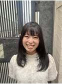 顔周りレイヤーカット