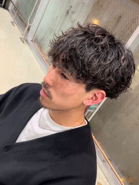 フィフス(fifth) 初めてのパーマでも◎ラフな質感が人気のシャドウパーマ