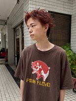 ヒュージ 三軒茶屋(huge)&nbsp;メンズパーマ /フェザーショート /スパイキーショート