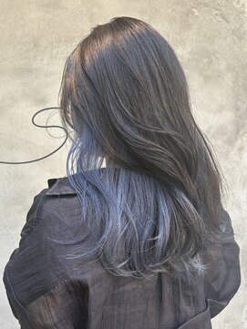 シェル(SHEL+L) inner × blue silver【HARUNA】