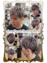 ヘアーファクトリー☆マハロ(Hair Factory☆MAHARO)&nbsp;くせ毛矯正☆シナモングレーパールシャドールーツカラー