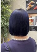 暗くても艶を！ブルーブラックで叶える艶髪♪