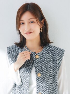 エトル バイ コムマティス 恵比寿駅前店(etre by comme Matisse) 小顔カット×透明感カラー[恵比寿駅/髪質改善/オリーブグレー]