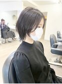 ボブ、ショートボブ、ショートヘアー髪質改善縮毛矯正白髪染め◎