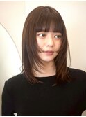髪質改善トリートメントミルクティーベージュカラーくびれヘア