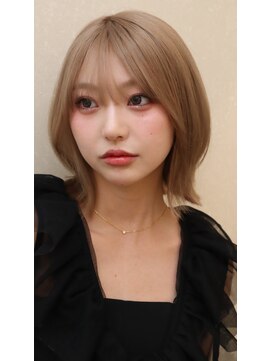 サンド 鹿児島中央(sand) @sei___sandタッセルボブ/レイヤーカット/鹿児島中央駅