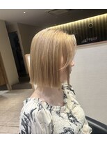 ケンジ 横須賀中央(KENJE) ブリーチ複数回でも出来るストレートヘア♪♪