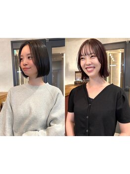  【口コミ多数◎】カット技術×似合わせ力が20代30代女性に人気の三ノ宮の美容院＊前髪カットも似合わせ♪