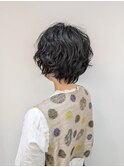 【佐藤哲朗】ハンサムショート/ショートパーマ/ウェーブヘア