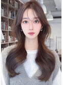 《Agu hair》大人ダークグレージュロング×numberA.ヘアバター