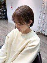 シャンプーボーイ 佐賀(SHAMPOO BOY)&nbsp;ショートボブ髪型20代30代40代50代前髪あり前髪なし面長丸顔