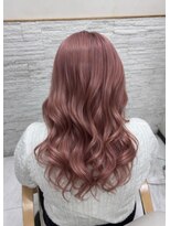 ウェーブス 大宮西口店(wave's)&nbsp;ピンクカラー／小川