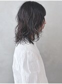 ＊ふわふわボブ大人ボブパーマゆるふわパーマニュアンスパーマ