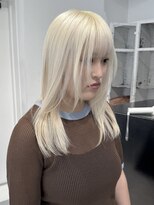 ココ 本八幡(KOKO)&nbsp;＊ハッシュカットグレージュデザインカラーツートンカラー