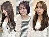 【ブリーチなしで透明感】カット＋ブリーチなしダブルカラー　[明石.明石駅]