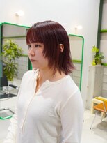 ディッセンバー 伊勢崎(December)&nbsp;レイヤーカット/グレージュ/レイヤーボブ/ミルクティーベージュ