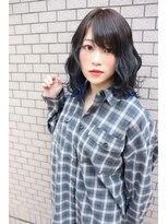 シエ バイ ケンジ 湘南台(sie by KENJE) ダークパープル/ナチュラルショート/夏のヘアアレンジ/湘南台