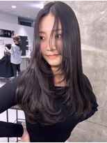 キング 京橋店(K!ng)&nbsp;韓国オルチャンレイヤーカットシースルーバングハッシュカット