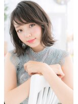 ミック ヘアアンドビューティー 大山店(miq  Hair&Beauty)&nbsp;程良いウェット感♪黒髪風ツヤミディ