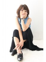 ソア 武蔵小杉(SOAR) ひし形小顔耳かけ大人かわいいくせ毛風グラマラスふわミディ