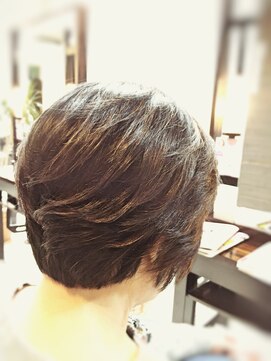 キャン 温品店(CAN) 【CAN】こなれた感じのショートスタイル