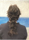 ワイドシルエット編みおろし