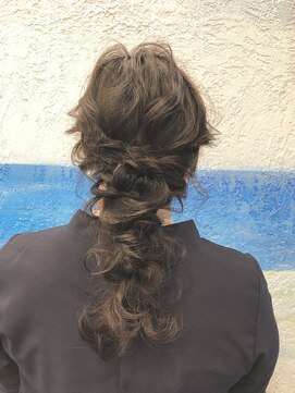 オルガ ヘアアンドメイク(Oluga hair&make) ワイドシルエット編みおろし