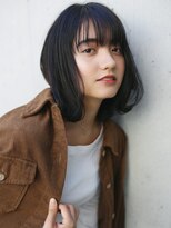 アイビー 吉祥寺(aivee) <aivee>黒髪ニュアンスパーマで柔らかい大人ボブ/こなれヘア