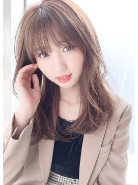 アリスバイアフロート 自由が丘(ALICe by AFLOAT) 透明感ロング（毛先パーマことりベージュ黒髪）