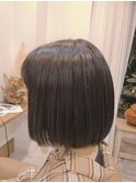 ラベンダーアッシュボブ