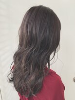 ジーナ 渋谷駅前(Zina)&nbsp;【Zina　渋谷】イメチェン毛先パーマ耳かけ×フォギーベージュ