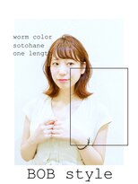 ヴィータ シロカネ サルト(vi-ta sirokane.salto)&nbsp;【vi-ta salto　NAKAMURA】耳かけワンレンボブ