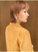 インナーカラー/フェイスフレーミング/ベージュカラー