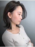 【morio】綺麗でかっこよくて色っぽい黒髪ミディアムウルフ♪
