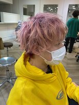 エル(EL by green)&nbsp;《tomi》シャドールーツ×ホワイトピンク