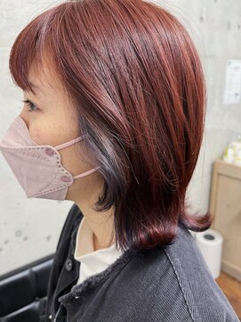 メルシー トータル ブランディング サロン(merci TOTAL BRANDING SALON) 顔まわりレイヤースタイル/くびれセミディ