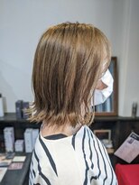 櫛の屋浜口店&nbsp;オリーブベージュ×ボブ