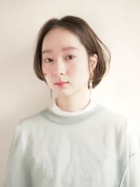 ジュール 大分(Joule)&nbsp;セクションカラー/ペールベージュ/透明感ボブ[大分駅]