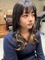 アデプト 金町店(adept)&nbsp;インナーカラー×顔周りレイヤー