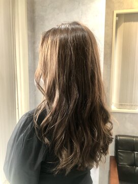 ブレス ヘアアンドスパ 湘南台(bless hair spa) ユル巻きロングレイヤー