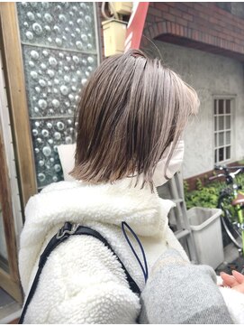 タヒエ(tahie) #ダブルカラー #グレージュカラー
