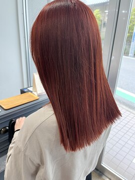 シュシュバイジャガラ 千葉駅北口店(chou chou byJAGARA) レッドブラウン【chouchou千葉・千葉駅】