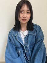 ルシュカイチマルニ(Rasca102)&nbsp;ミディアム　透けカラー　ナチュラルストレート♪