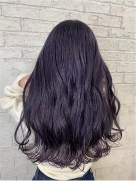 プライズ アイリス 池袋東口店(prize Iris) バイオレットパープル艶カラーシアカラーウェーブ池袋