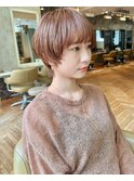 大人ショート　マッシュショート　ショートヘア　20代30代表参道