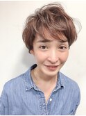 ナチュラルパーマショートスタイル 【EVE】