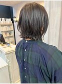 福山人気caaryレイヤーボブ外ハネアレンジくびれ巻き大人愛され
